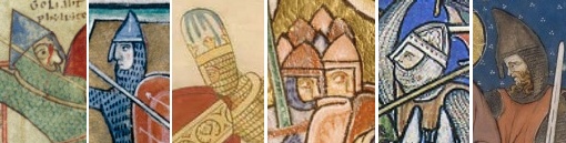 Casques &agrave; nasal - 12e/13e si&egrave;cles