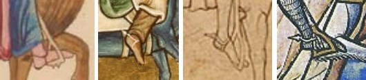 &Eacute;perons de mi 12e &agrave; mi 13e - sources iconographiques